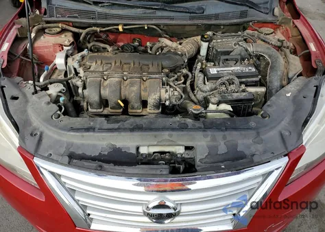 2013 Nissan Sentra S z USA, uszkodzony, nr VIN 3N1AB7AP6DL620768